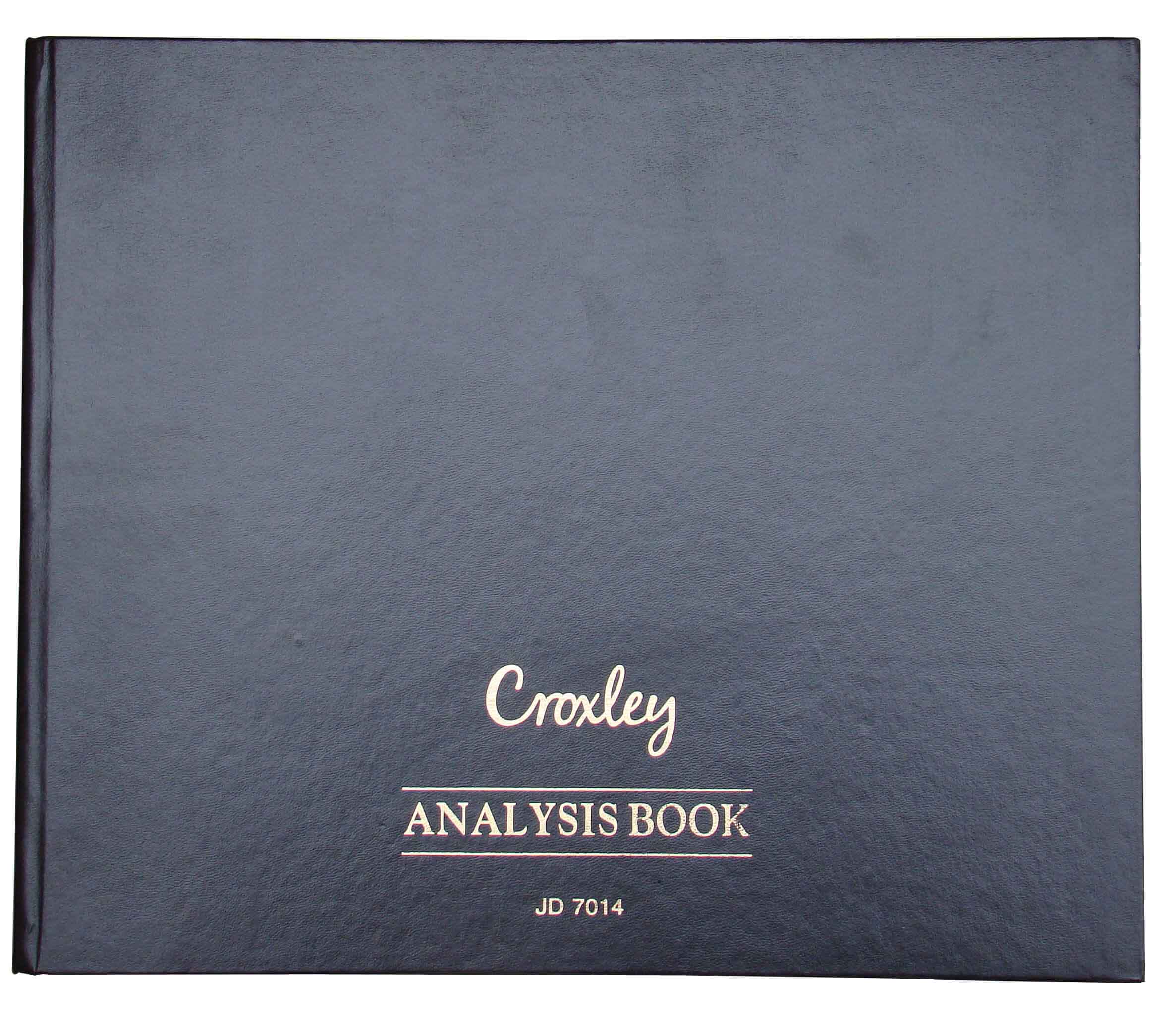CROXLEY ANALYSIS BOOKS SERIES 7 14 CASH COLUMNS 2 PG